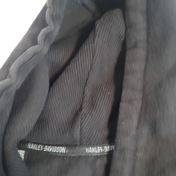 Harley Davidson Men's Prestige Hooded Heavy Duty Embroidered Sweatshirt Size 2XL - Picture 8 of 12